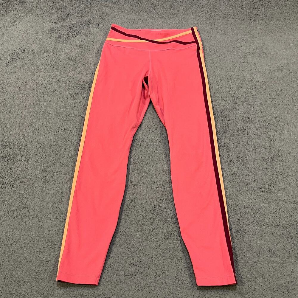 Nike Pink Athletic Training Dri-FIT One Taped Leggings Women’s Size Small